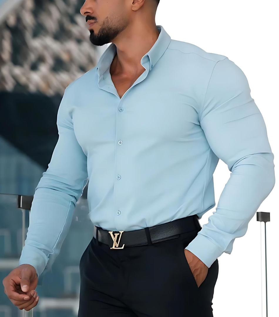 Sky Blue Full Sleeve Shirt