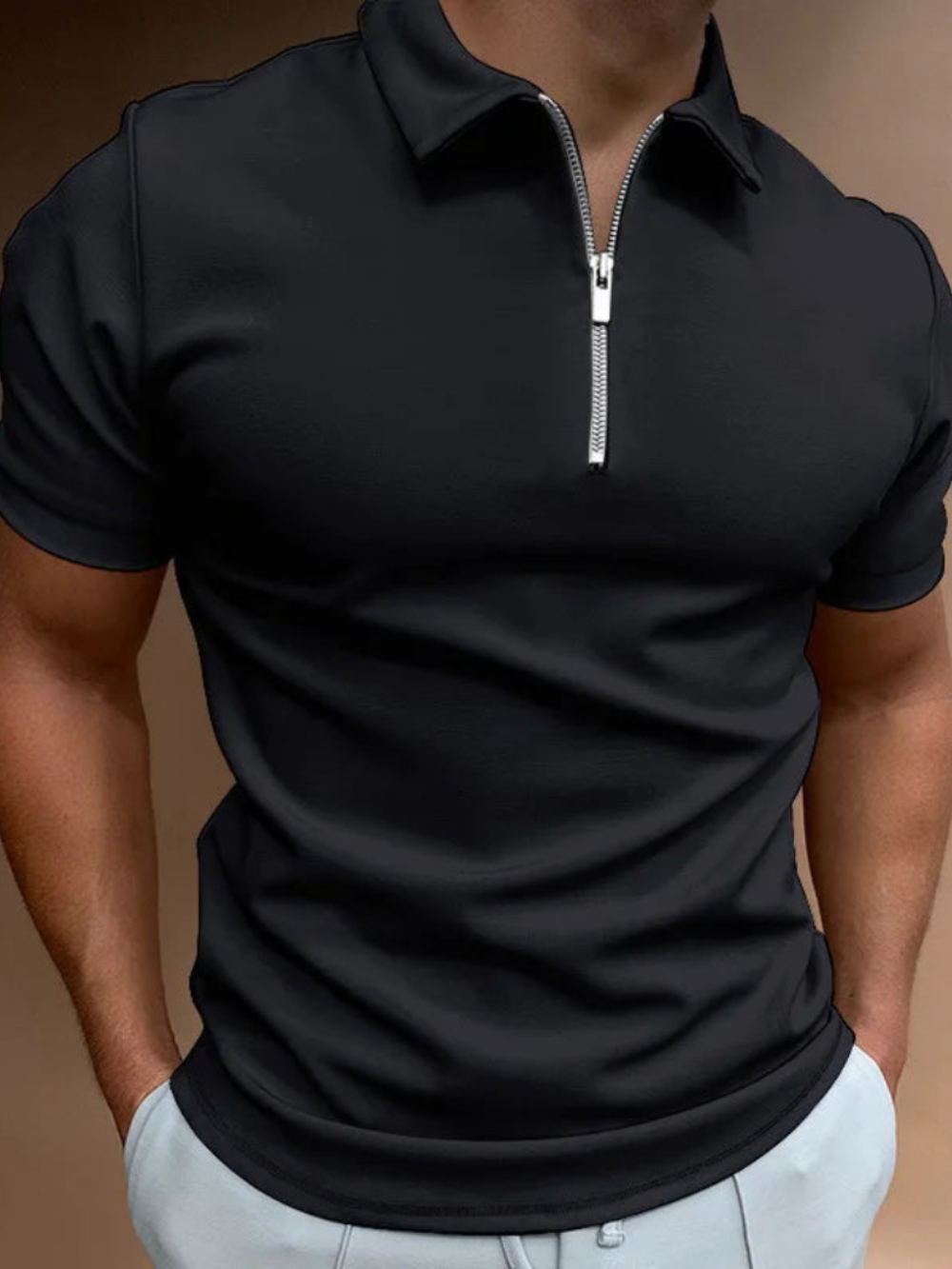 Zipper Polo