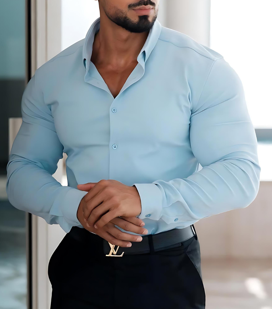 Sky Blue Full Sleeve Shirt