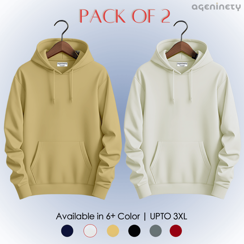 Pack of 2- Pullover Hoodie's