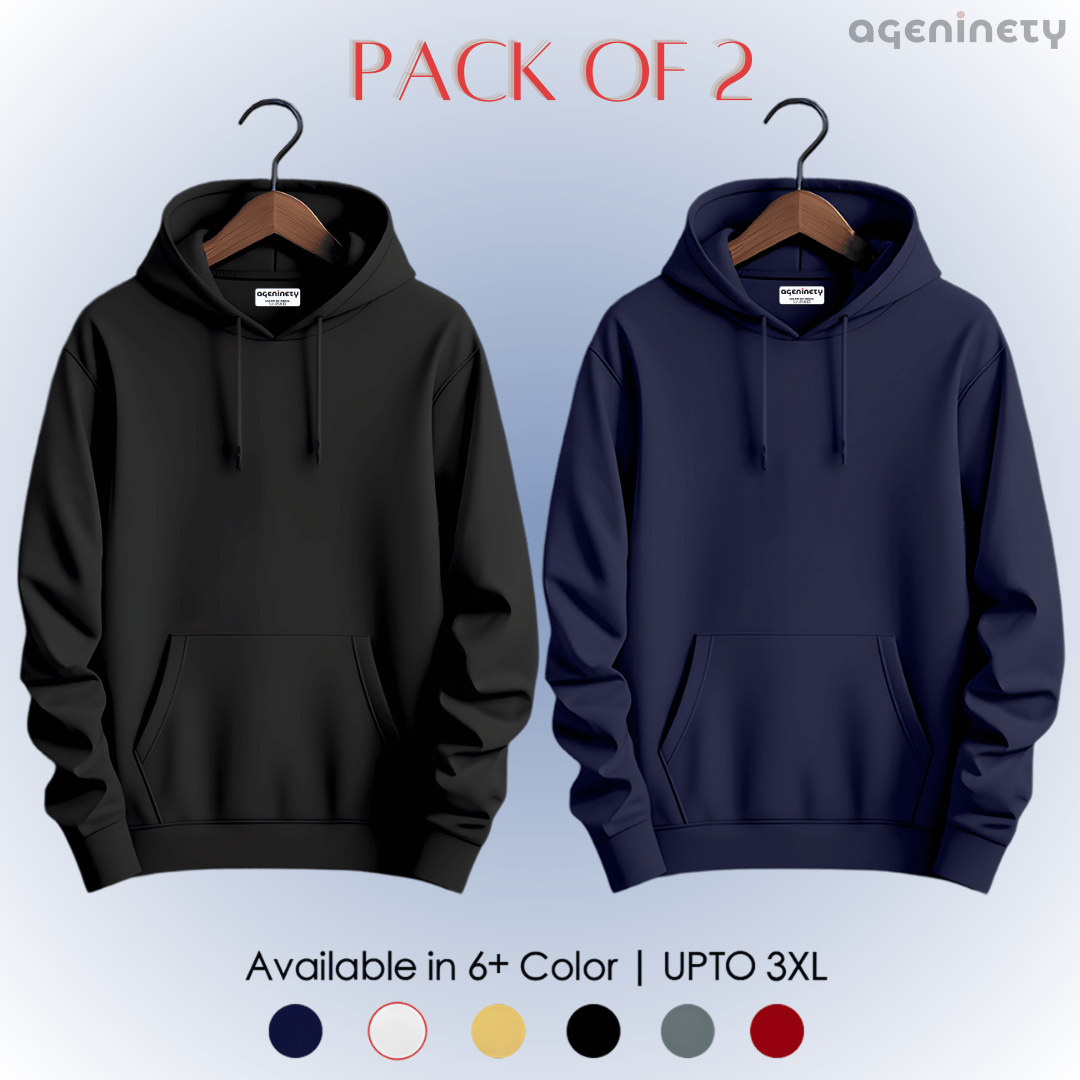 Pack of 2- Pullover Hoodie's