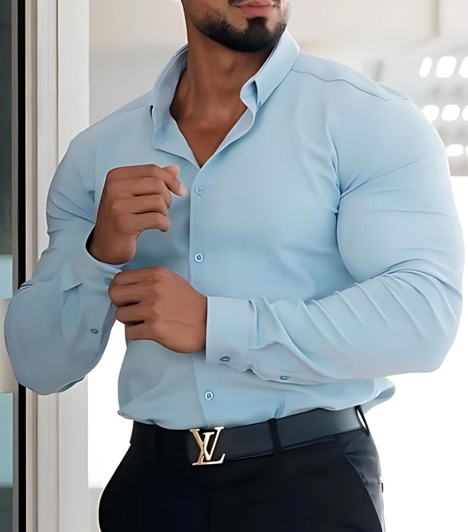 Sky Blue Full Sleeve Shirt