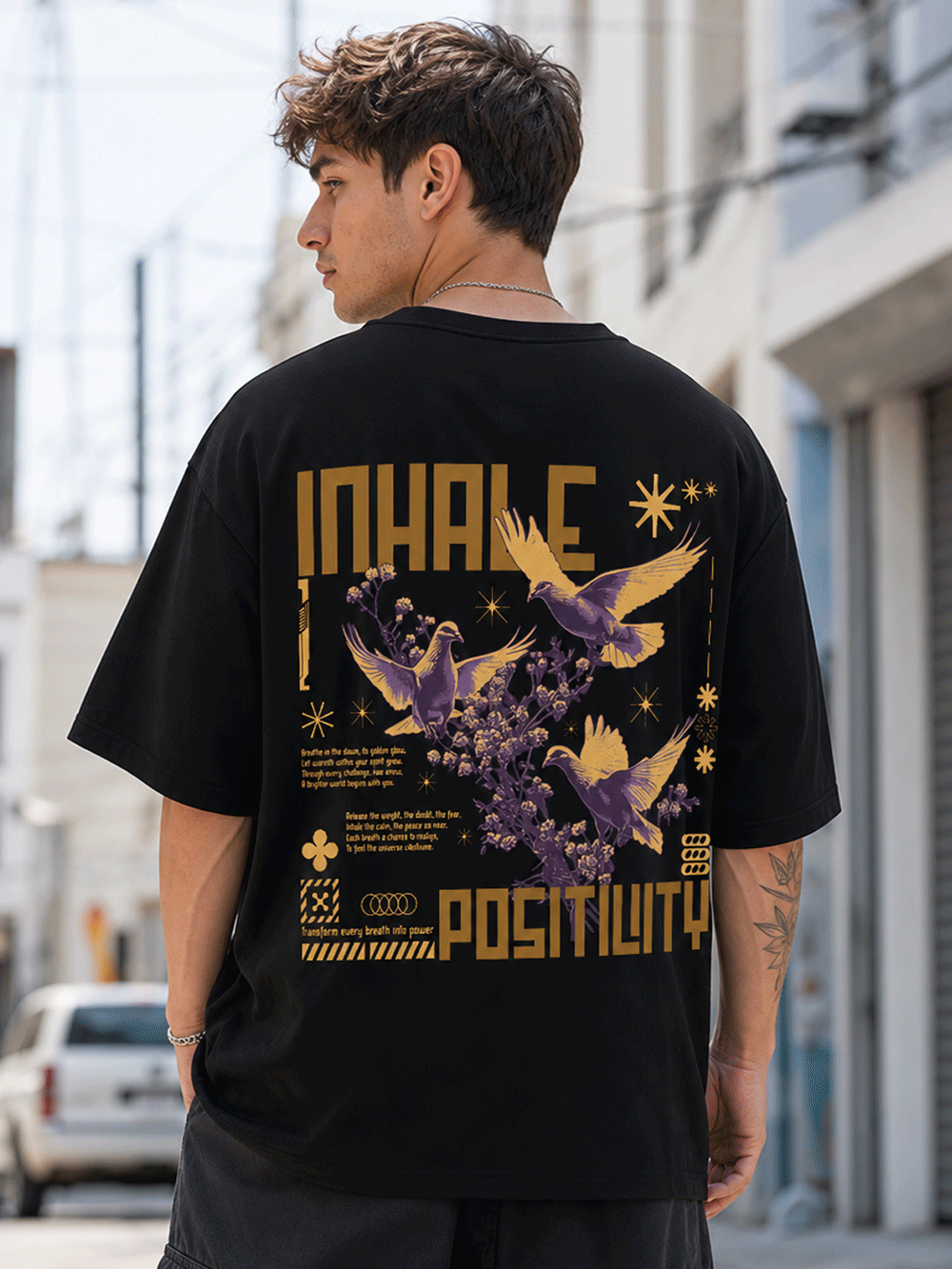 Inhale Positivity Tee