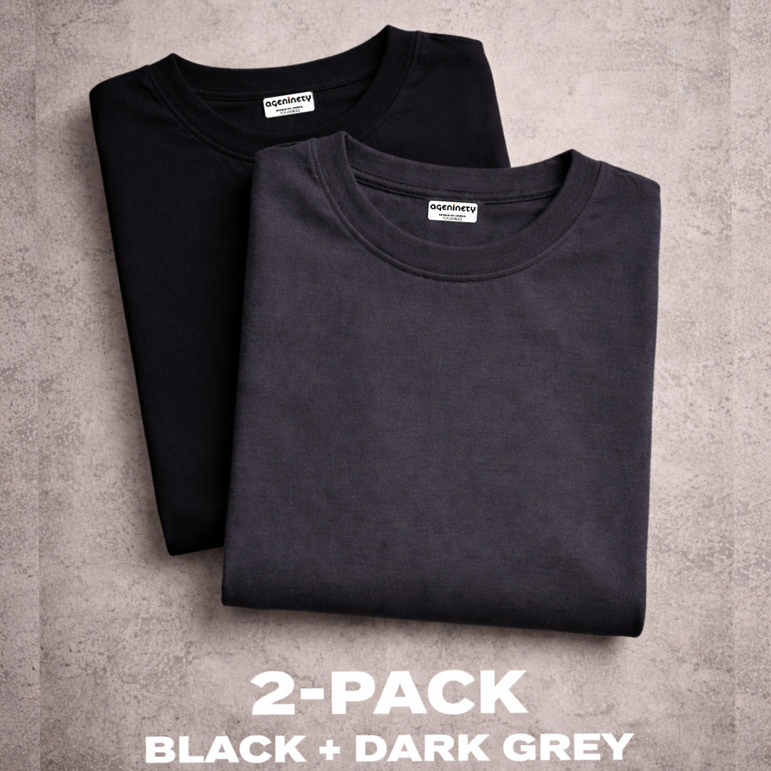 Pack of 2- Oversized T-shirt